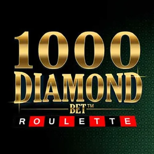 1000 Diamond Bet Roulette - RIVAL168