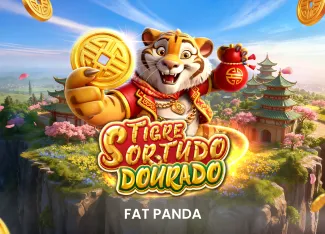 Tigre Sortudo Dourado - RIVAL168