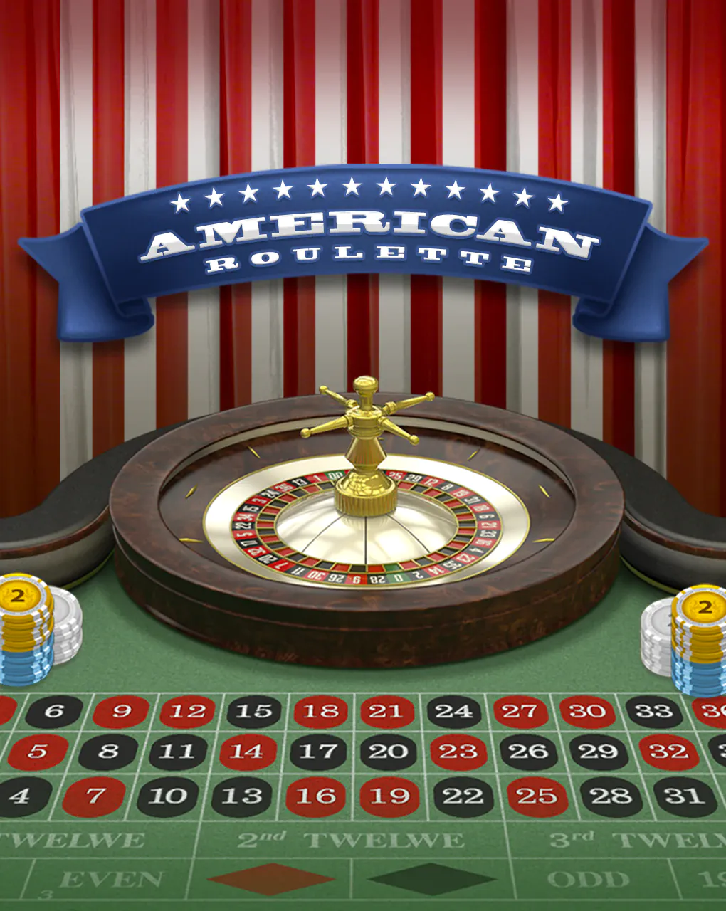 American Roulette - RIVAL168