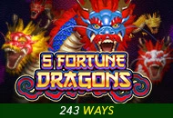 Spadegaming : 5 Fortune Dragons - RIVAL168